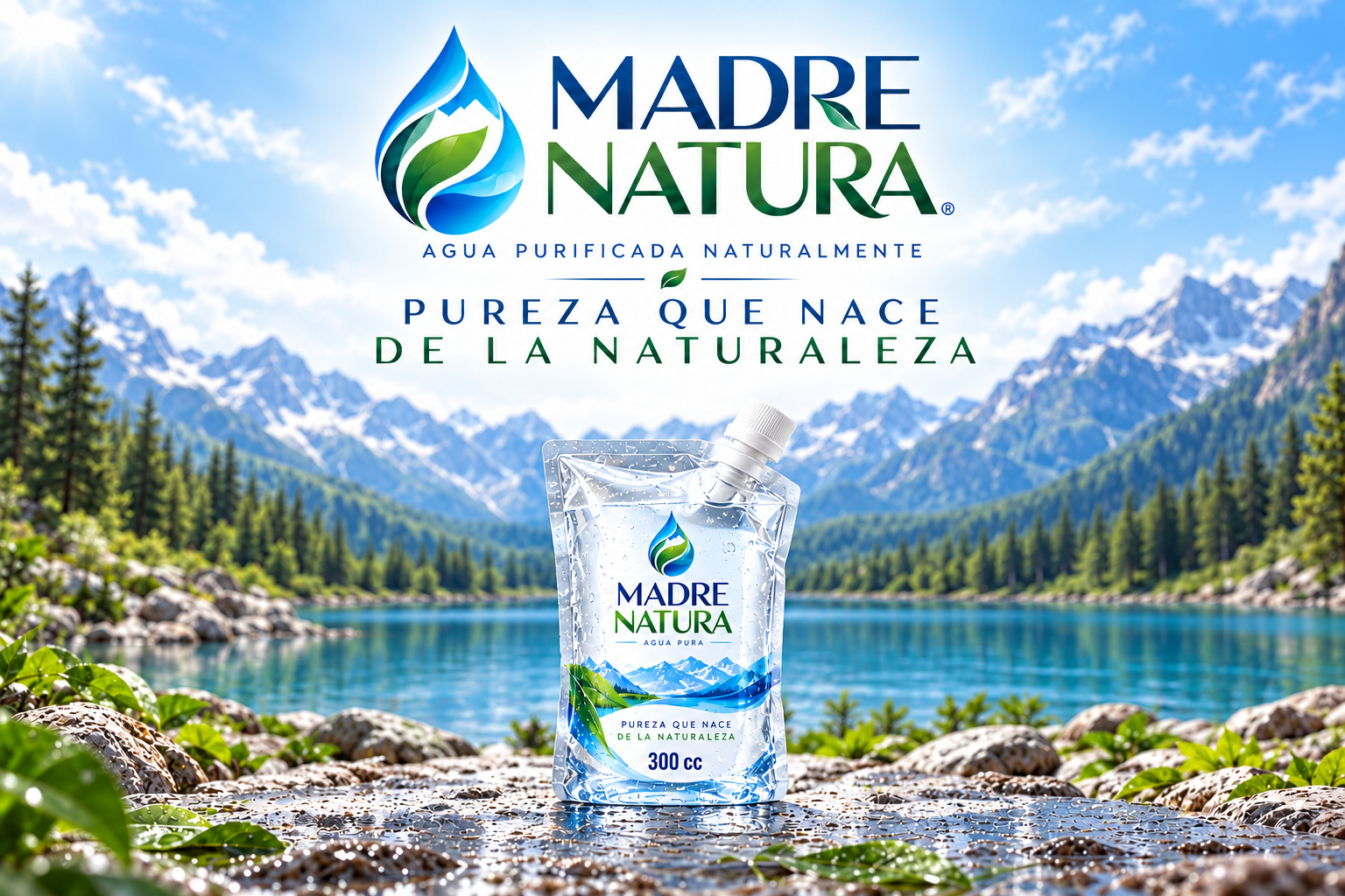 Presentación flexible Madre Natura de 300 cc